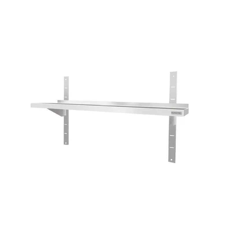 Étagère Murale en Inox 1 Niveau - 1200x400x600 mm