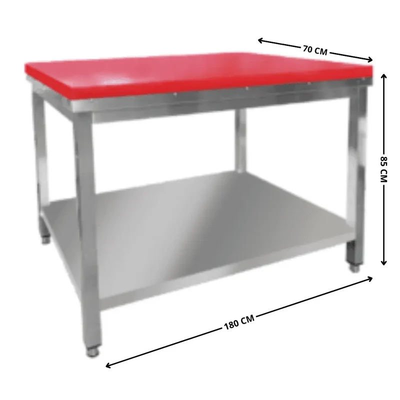 Table en Polyéthylène - 1800x700x850 mm