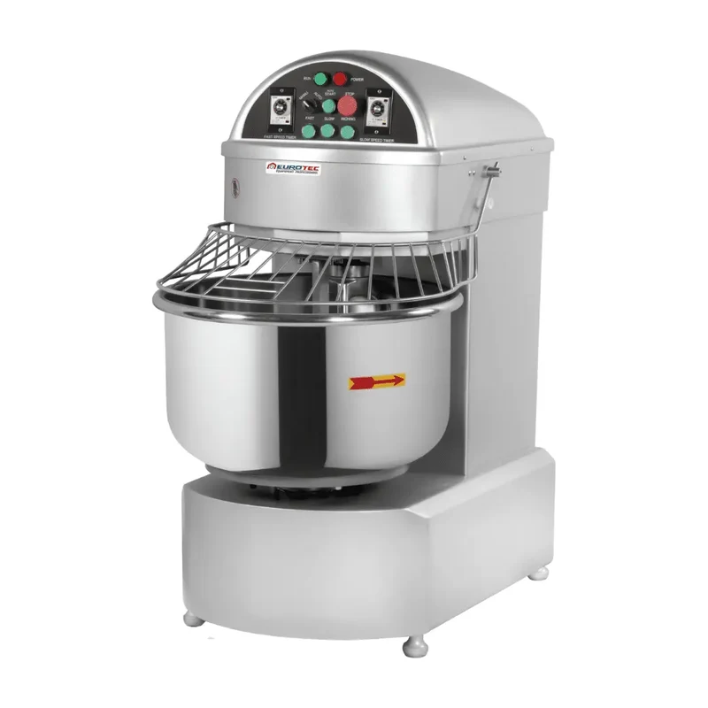 Pétrin Professionnel à Tête Fixe - 70 Litres / 35 Kg - 2 Vitesse - Cuve Extractible