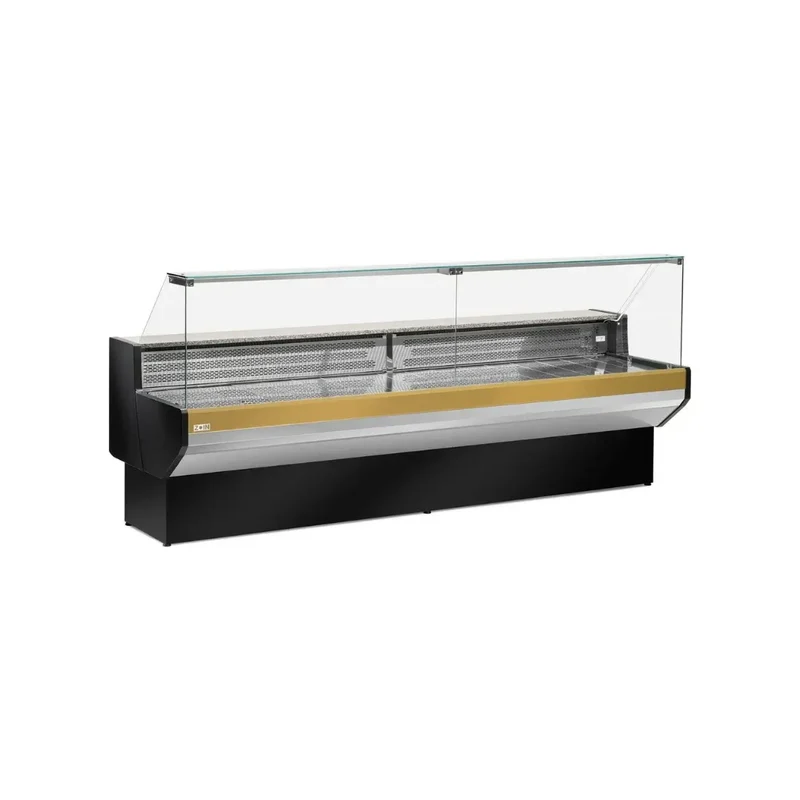 Vitrine réfrigérée statique avec réserve 1500x910x1290mm +2/+8°C - PATAGONIA