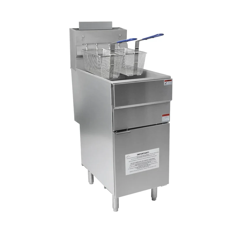 Friteuse à gaz sur meuble 23L
