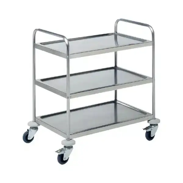Chariot en Inox 3 Niveaux - 1000x500x940 mm
