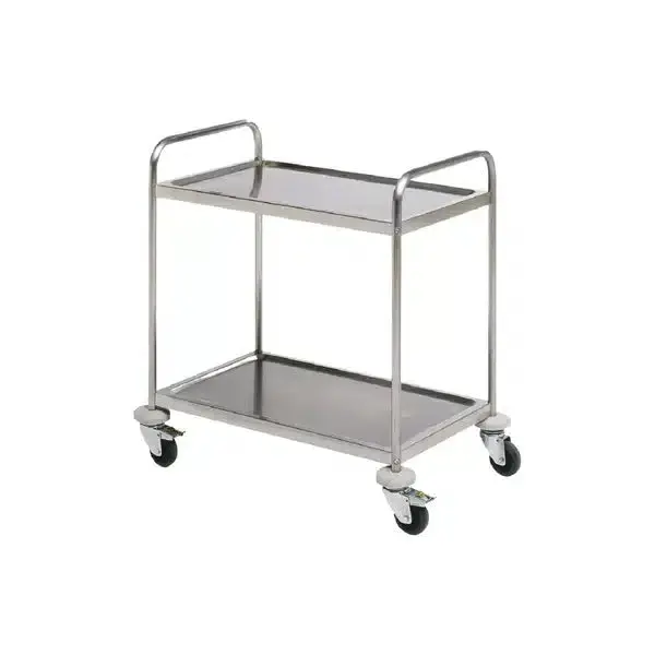 Chariot en Inox 2 Niveaux - 1000x500x940 mm