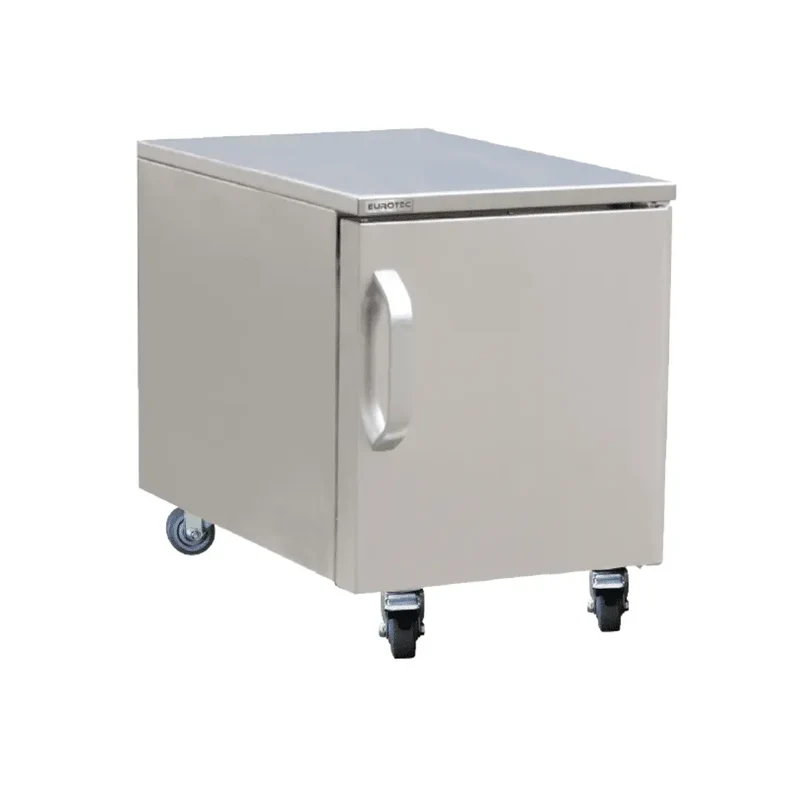 Soubassement Neutre Inox - 1 Porte Battante - Profondeur 600 mm