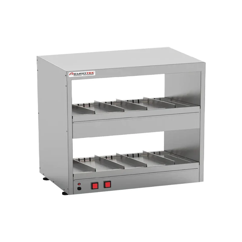 Passe Burger en Inox - Maintien Chaud - Dim 700x900x700mm