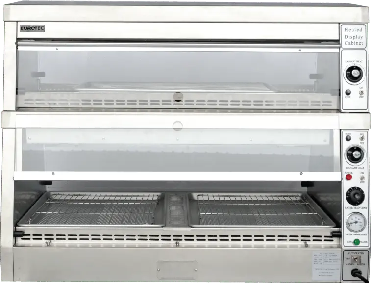 Vitrine Chauffante pour Poulet Professionnel - Largeur 1550 mm