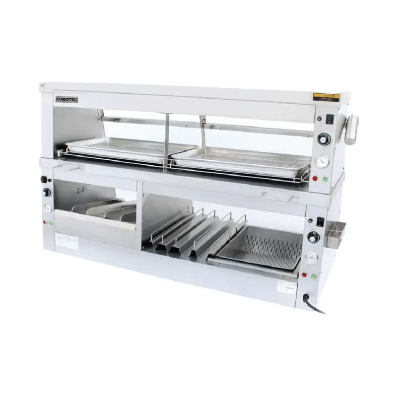 Maintien Chaud pour Poulet - 3 Zones de Chauffe Indépendantes