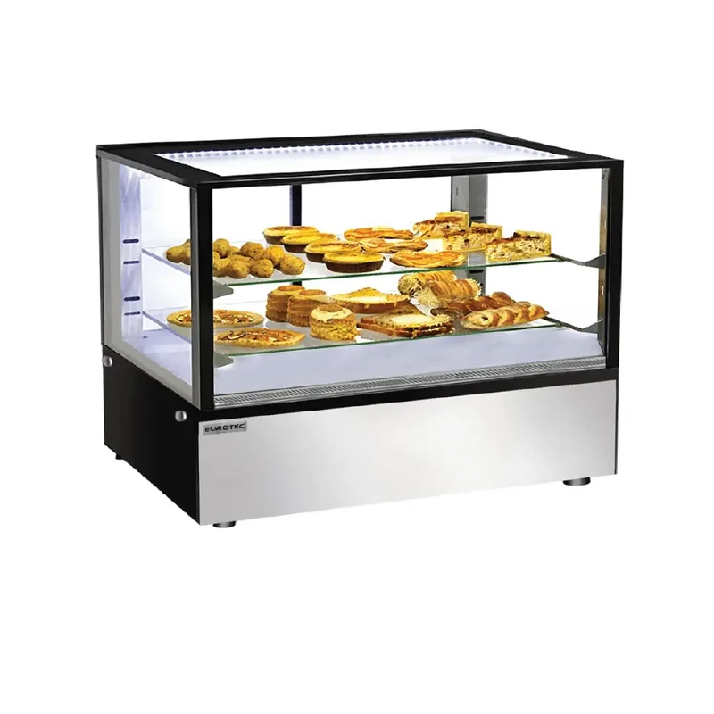 Vitrine Chauffante Ventilée - Largeur 700 mm - Vitre Droite