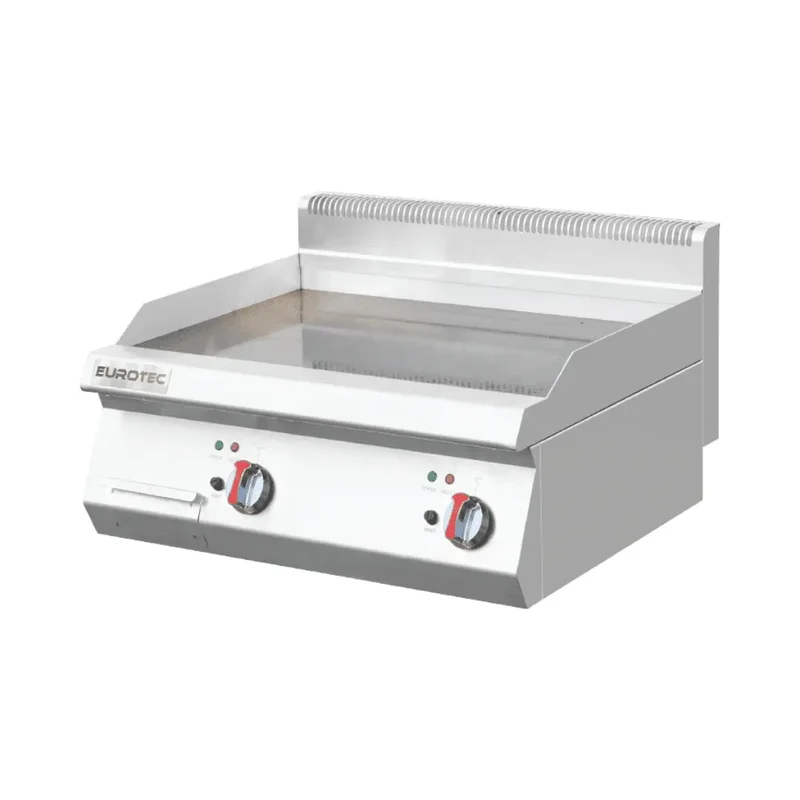 Grill Électrique Professionnelle à Poser -Lisse Chromée - Largeur 700 mm