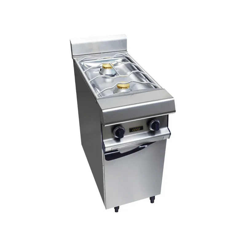 2 feux nus gaz sur placard fermé