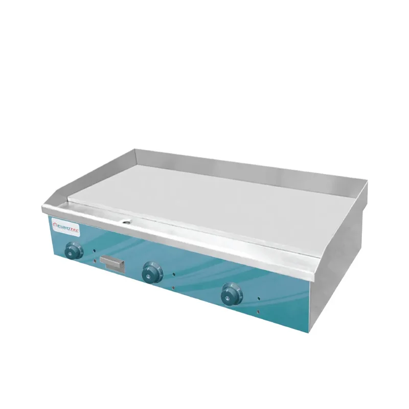 Plancha Électrique Chromée - Largeur 1000mm - Monophasée -