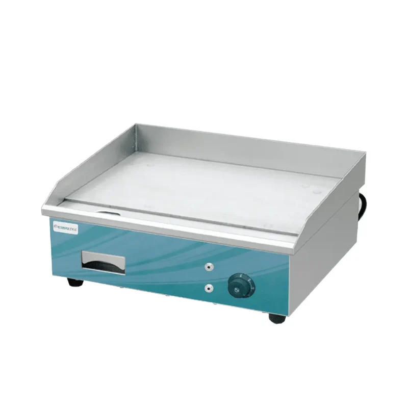 Plancha Électrique Chromée - Largeur 550 mm - Monophasée -