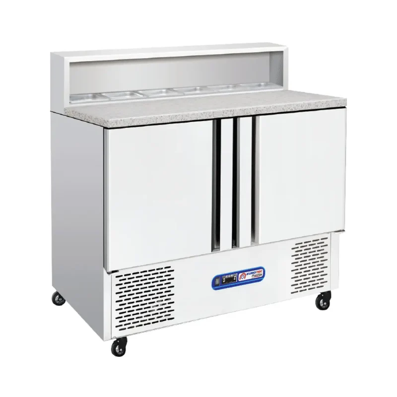 Meuble à Pizza Réfrigérée 2 Portes PRESTIGE - Granit