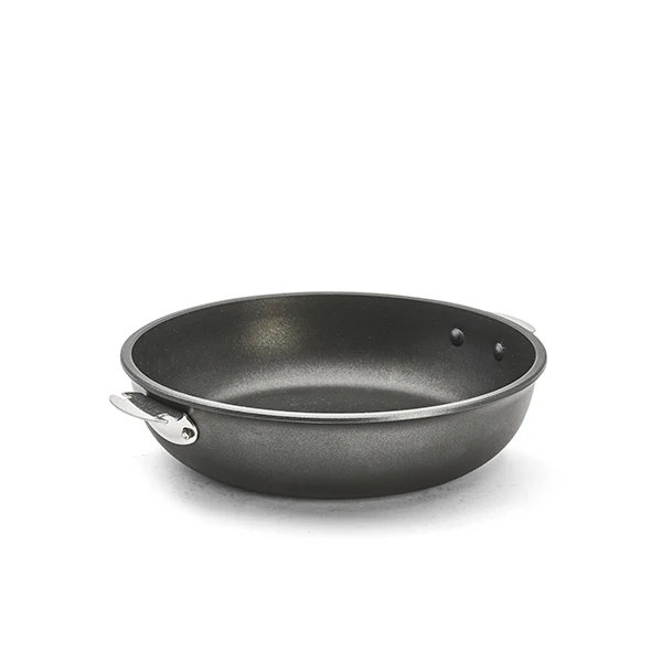 Sauteuse bombée Choc Extrême Loqy sans manche 28 cm De Buyer