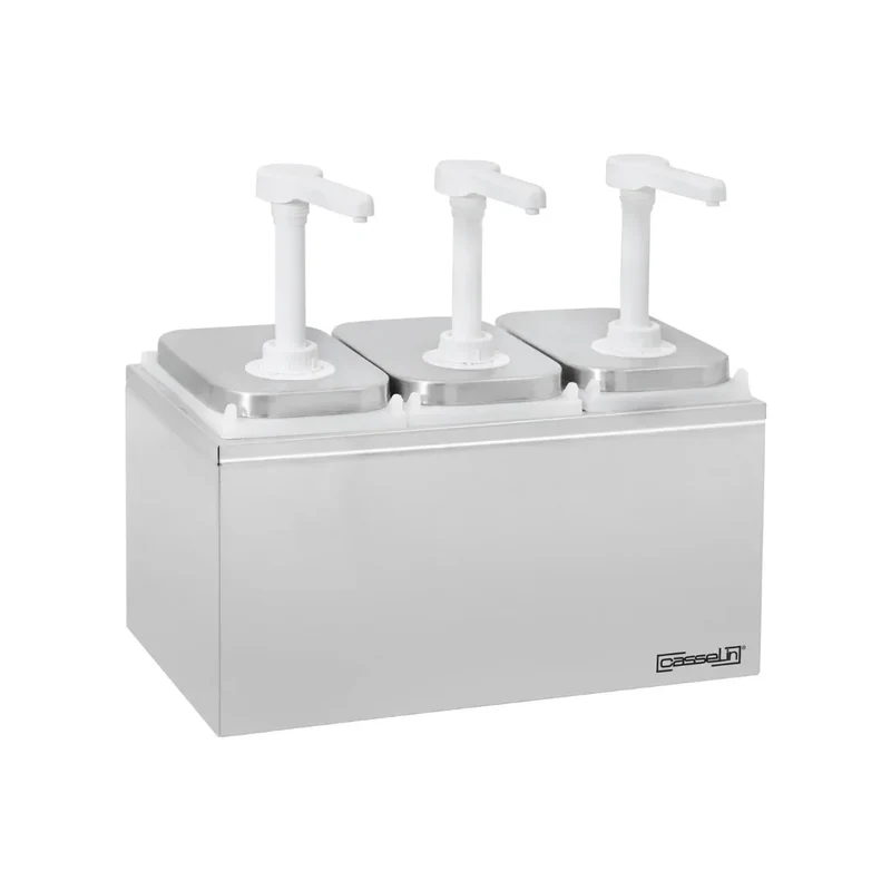 Pompe à sauce neutre 3 x 2L