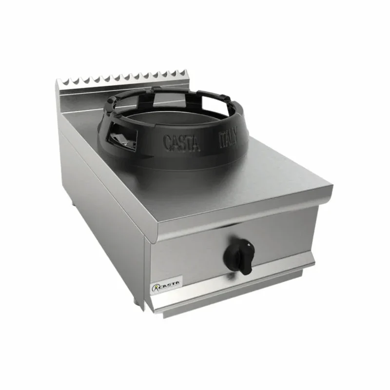 Cuisinière wok à gaz à poser