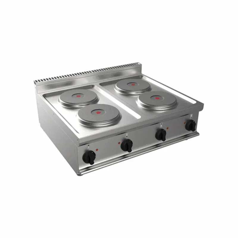 Cuisinière électrique 4 feux à poser 10.4kW