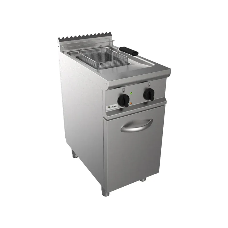Friteuse électrique sur meuble avec porte 17L 16.5kW