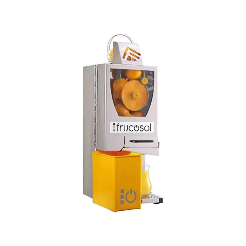 Presse agrume automatique 25 fruits/min réfrigérée sur meuble - Self Service