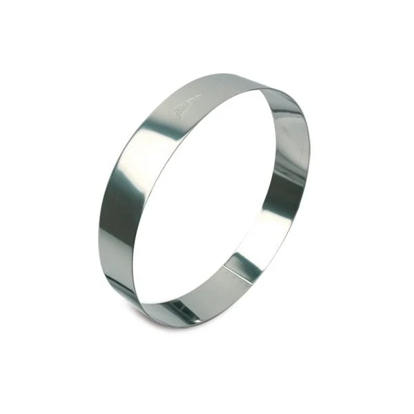 Cercle à tarte inox 24 cm Patisse