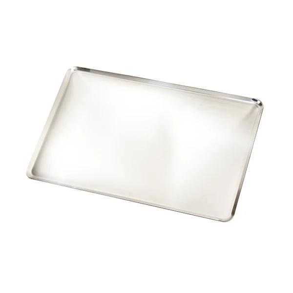 Plaque à pâtisserie en inox 40 x 30 cm Gobel