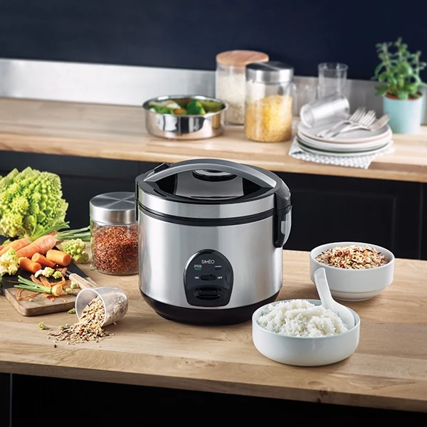 Cuiseur à riz inox 500 W CRM230 Simeo