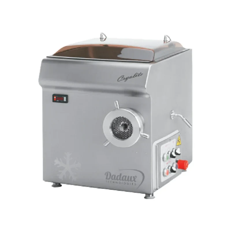 Hachoir réfrigérée CRYOLITE - Double coupe - sans reconstitueur - 98mm - Grille 4mm 400V