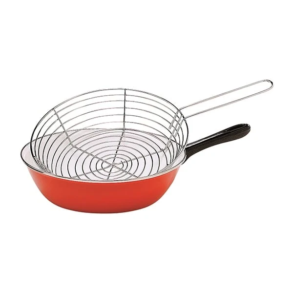 Poêle à friture 26,5 cm avec panier-égouttoir Baumalu