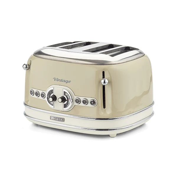 Grille pain 4 fentes Vintage 156 1 1630 W Beige' Ariete