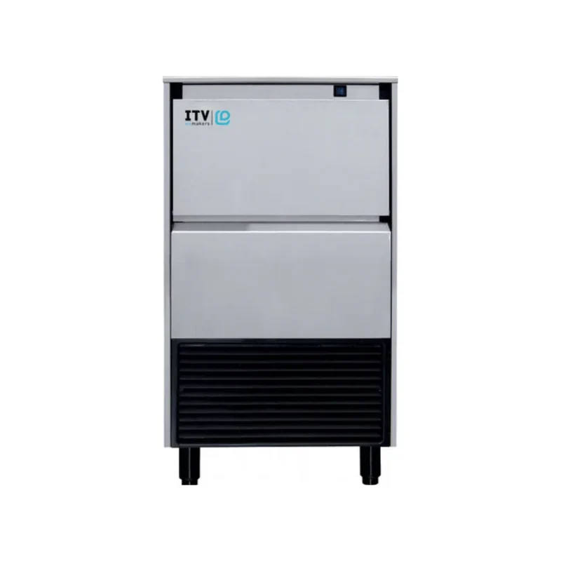 Machine à glaçons pleins 38 Kg - Réserve 20Kg - refroidissement à eau
