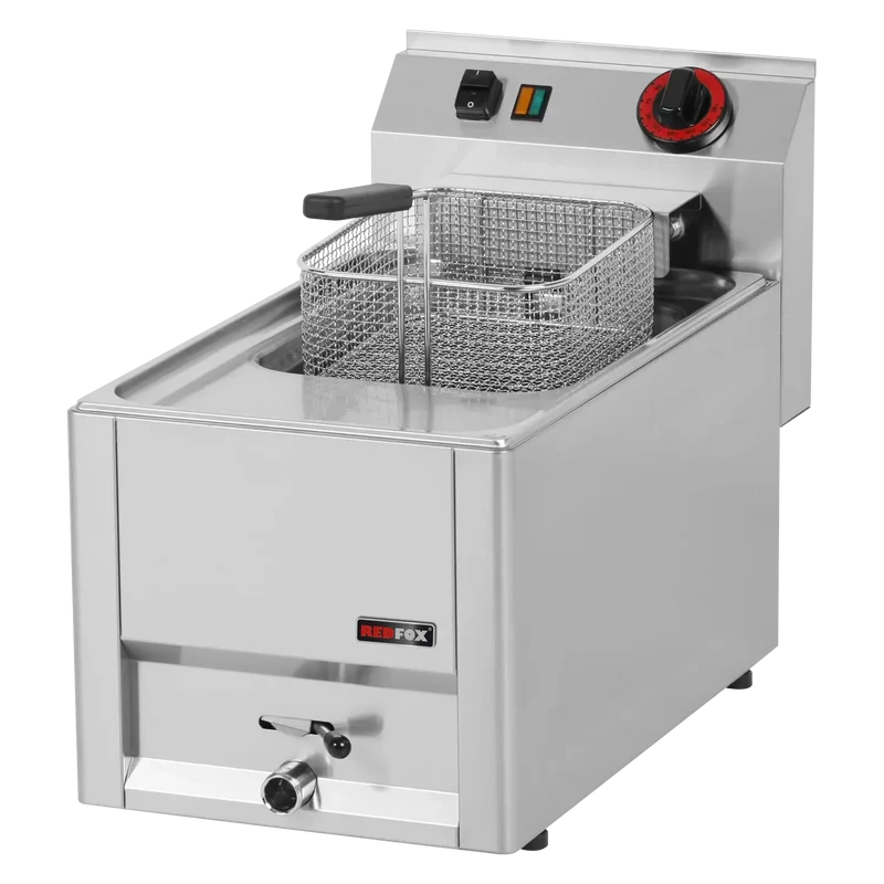 Friteuse électrique à poser - 8 litres - 330x600x290mm - 3 kW Mono 230V