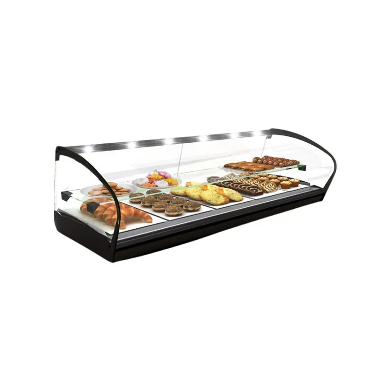 Vitrine chaude FOOD Shark à poser 2 niveaux - 1190