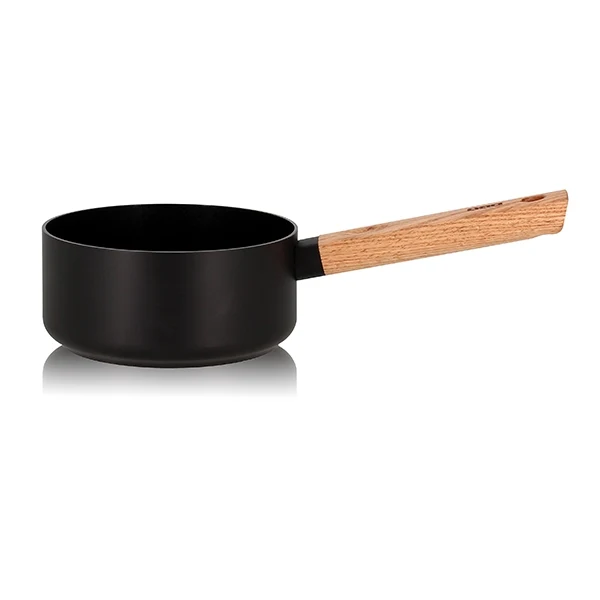 Casserole Ector induction manche en bois 16 cm Ogo
