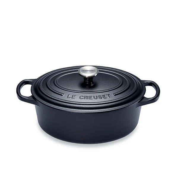 Cocotte fonte ovale 29 cm noir Le Creuset