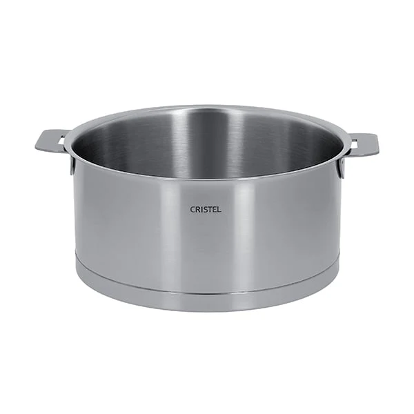 Casserole inox Strate sans manche 16 cm Cristel