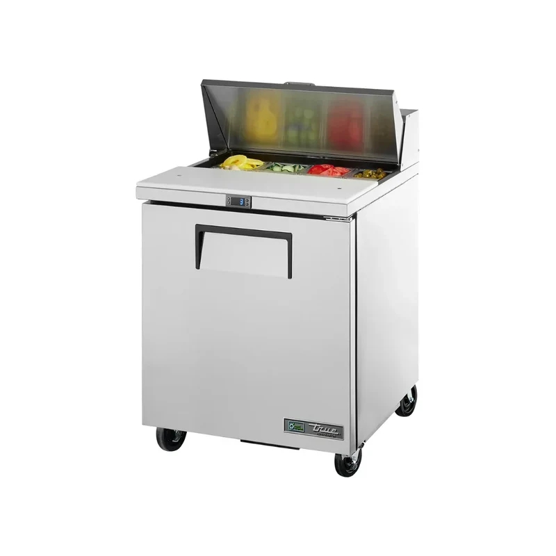 Table de préparation positive 1 porte - Série TSSU TRUE - 184L - 8xGN1/6