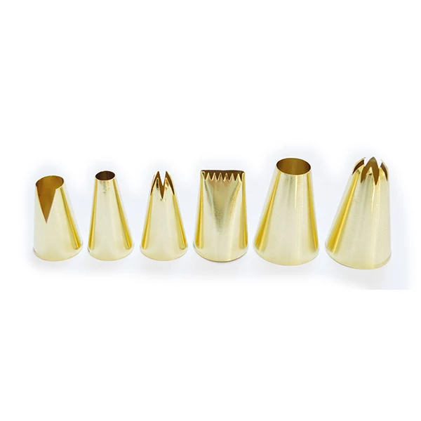 Coffret 6 douilles dorées Scrapcooking