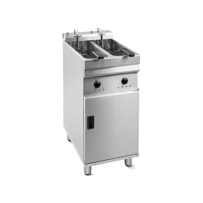 Friteuse électrique sur meuble 2 x 8L 400V