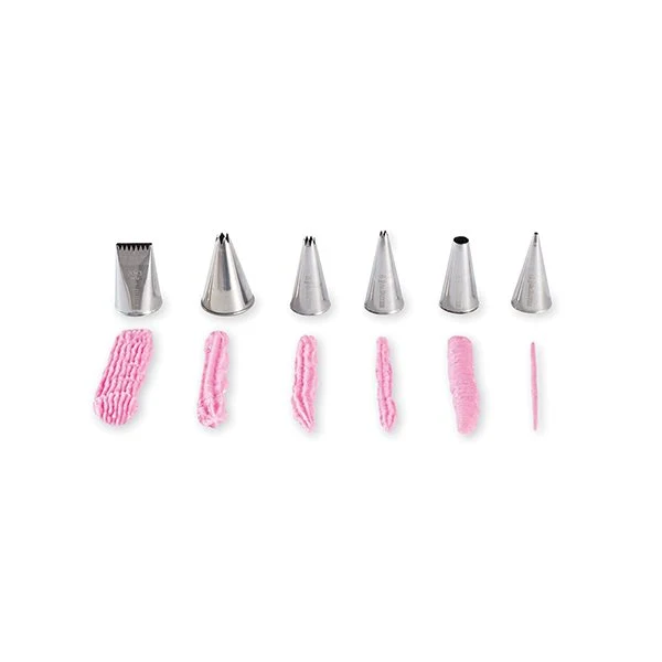 Assortiment 6 douilles inox De Buyer