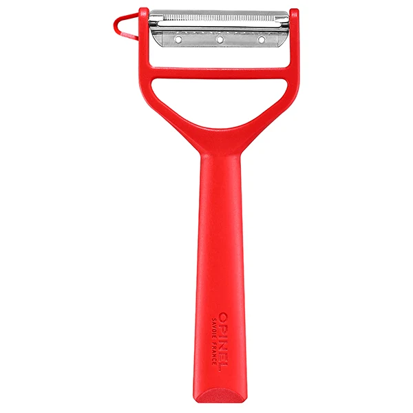 Eplucheur rasoir T DUO polymère rouge Opinel