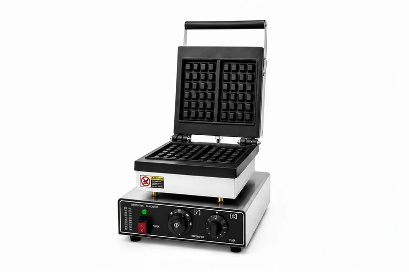 Gaufrier professionnel pour 2 gaufres de Liège