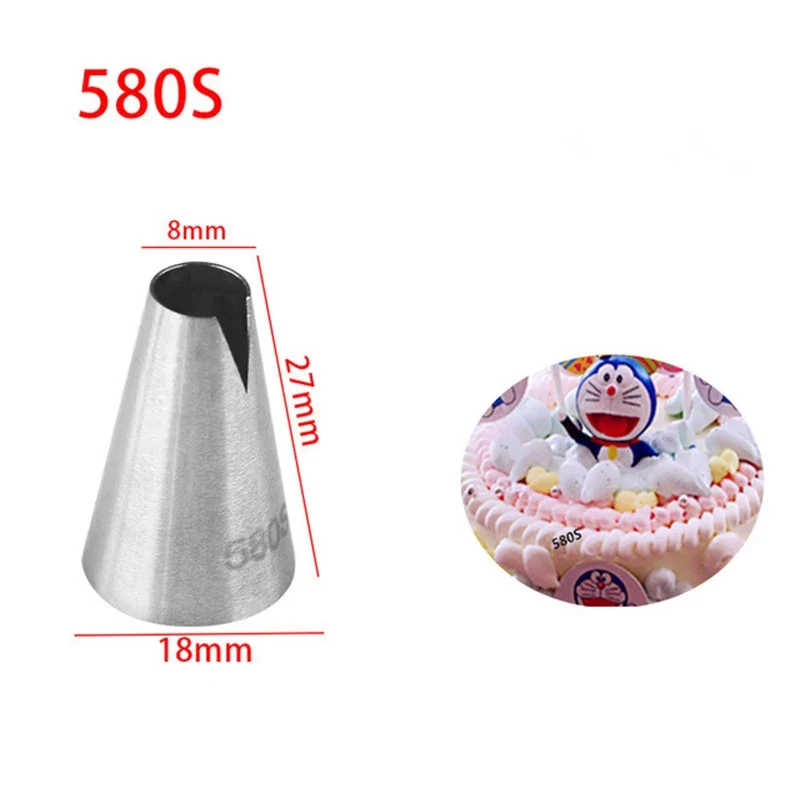Douille Saint-Honoré en Inox pour Décoration Pâtisserie