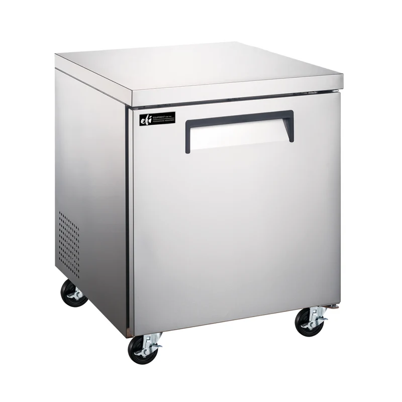 EFI X-Line CUDR1-27VCX 27" Single Door Undercounter Refrigerator,Stainless Steel