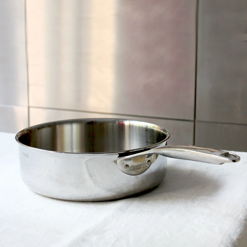 Sauteuse en inox 18/10 cinq couches