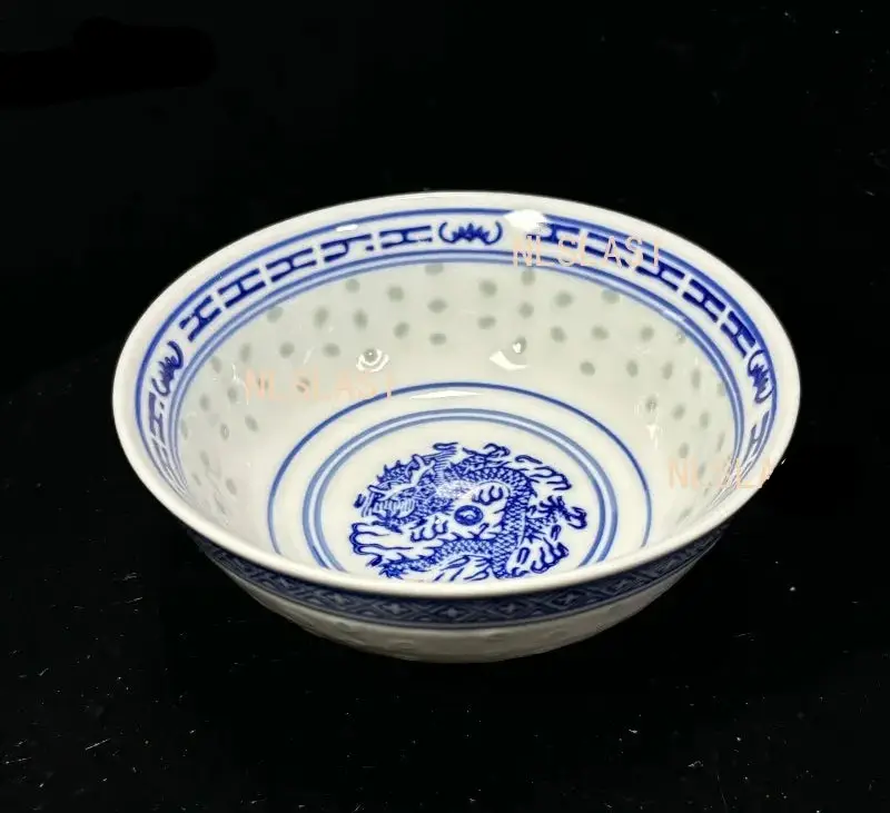 Bol Céramique Dragon Bleu & Blanc – JINGDE CERAMICS Éco