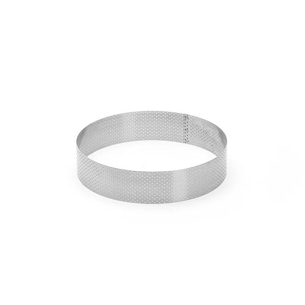 Cercle perforé inox 20 cm De Buyer
