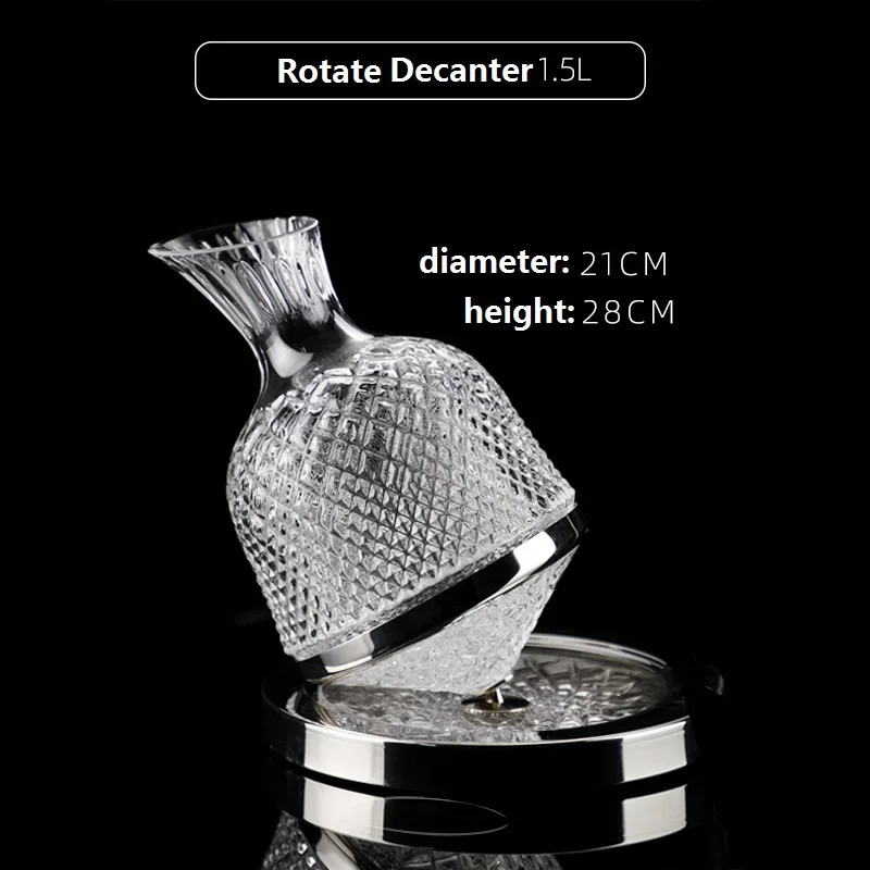 Décanteur à Vin en Verre – Carafe Éco-Responsable