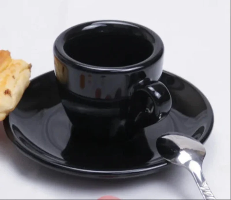 Tasse Espresso Italienne avec Soucoupe – 60ml