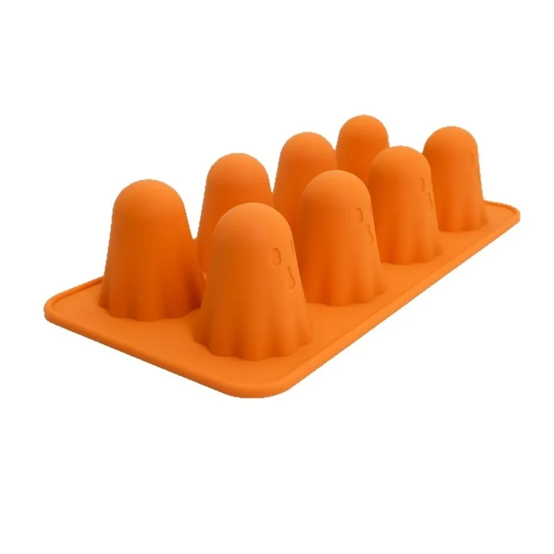 Moule Fantôme 3D en Silicone – Halloween & Pâtisserie