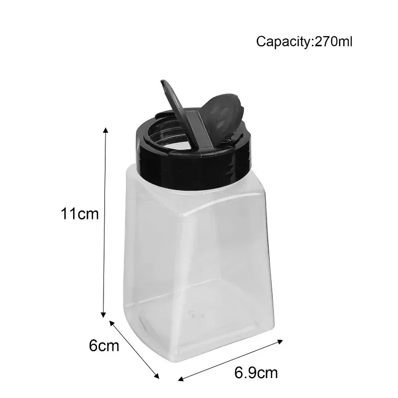 Pots à Épices 270 ml avec Couvercle Shaker – Lot de 5